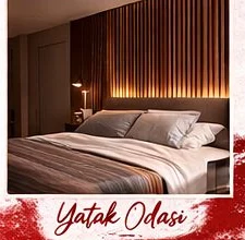 Yatak Odası Duvar Şıklığı